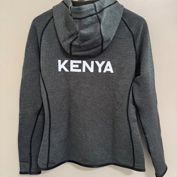 Nike Pro Elite Kenya Team Issue Tech Fleece Hoodie Jacket Running Womens XS NEW - Picture 2 of 11